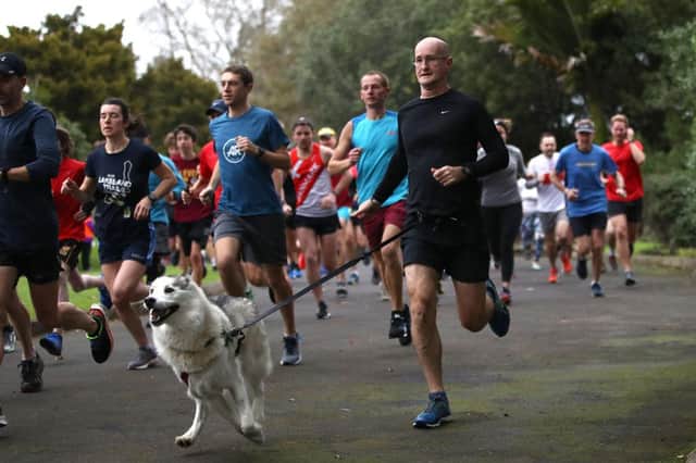 Parkrun is a free weekly 5km morning run or walk for people of all ages and abilities, with events held all over the world. Photo by Phil Walter/Getty Images