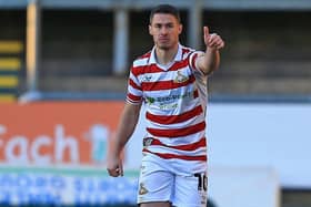 Doncaster Rovers' star Tommy Rowe.