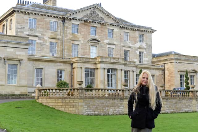 Claire Stround, pictured outside Hickleton Hall. Picture: NDFP-05-01-21-HickletonHall 7-NMSY