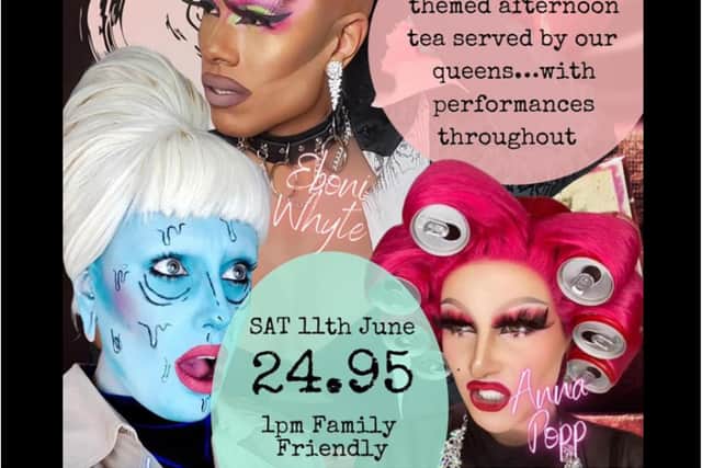 The Library will host a family friendly afternoon tea hosted by drag queens.