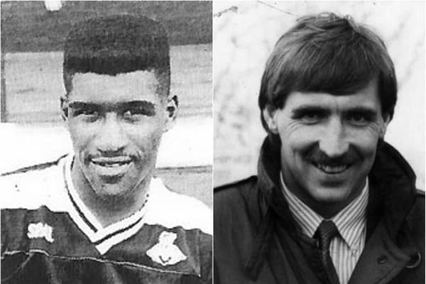 Brian Deane played under Dave Cusack at Doncaster Rovers in the 1980s 