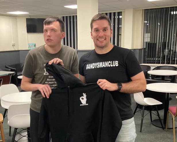 Jack reached out to men’s mental health charity Andy Man's Club to set up a support group in Stoke and Scunthorpe after suffering with his own mental health issues.