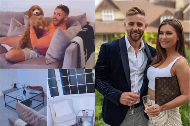 Tayah and Adam now live together in Doncaster - and Tayah has given his house a makeover. (Photo: Instagram).