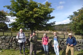 A brief stop off for the ramblers