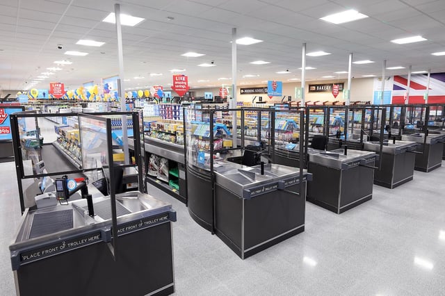 Aldi has been given a facelift