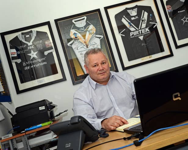 Dons chief executive Carl Hall. Picture: Marie Caley