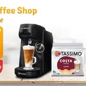 Get three months' worth of coffee when purchasing a Tassimo FINESSE machine for just £49.99 - saving over £100.