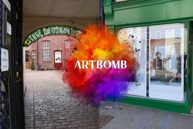 Doncaster’s leading independent arts festival ArtBomb25 explores ideas through street art, performance, poetry, experimental music, growing projects and community feasts.