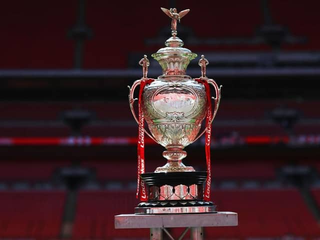 The Challenge Cup. Photo by Naomi Baker/Getty Images