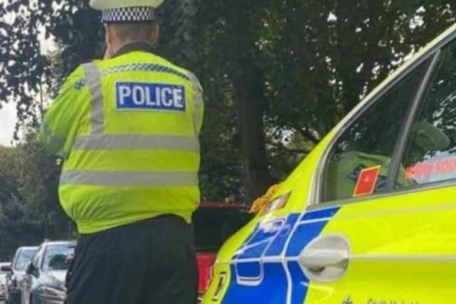 A car crashed into the front of Bubl, a new bubble tea shop in Doncaster city centre.