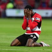 Doncaster's Hakeeb Adelakun was the unfortunate player to miss the decisive spot-kick.