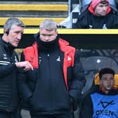 Grant McCann and his assistant Cliff Byrne.