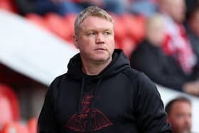 Doncaster Rovers’ manager Grant McCann.