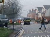 Fire crews were called to Station Road in Bawtry. (Photo: Paul Swiniarski).