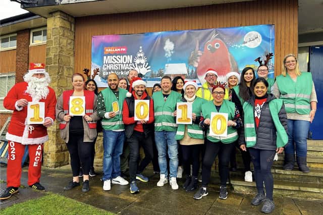 Mission Christmas Cash For Kids team celebrate with festive thanks for gift donations to bring joy to more than 18,000 children in 2023