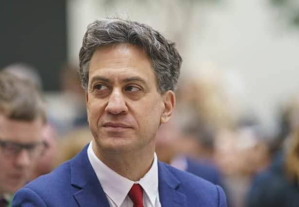Doncaster MP Ed Miliband.