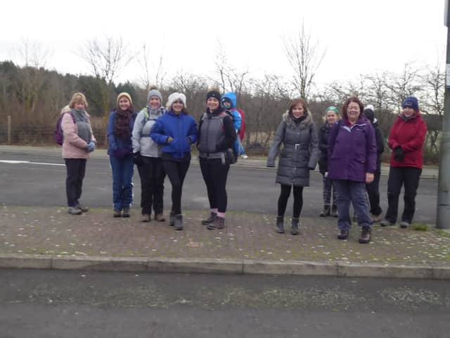 All ladies group enjoyed this week's short walk.