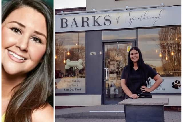 Big Brother winner Chloe Wilburn has opened a new dog grooming salon in Doncaster.