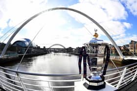 It is 100 days to the opening match of the tournament between hosts England and Samoa at St James’ Park, Newcastle.