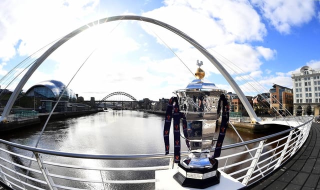It is 100 days to the opening match of the tournament between hosts England and Samoa at St James’ Park, Newcastle.