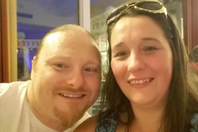 Foster carers Lisa and Andy