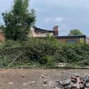 The abandoned Cherry Grange building in Bentley