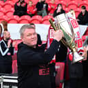 Grant McCann has lifted both the League One title and the League Two championship as a manager.