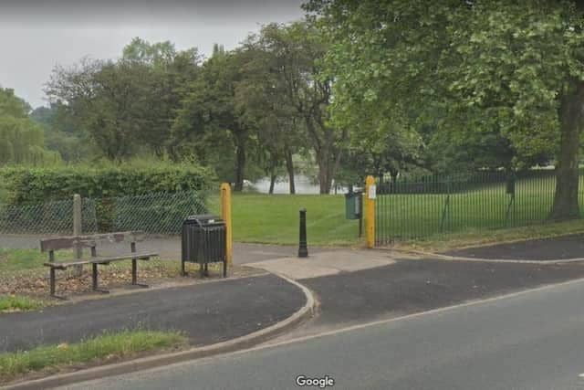 Emergency services were called to Sandall Park.