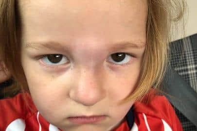 Four year old Darcy Head was taken to hospital with concussion after she hit her head when the swing snapped as she sat on it in a Stainforth park.
