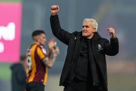 Bradford City boss Mark Hughes.
