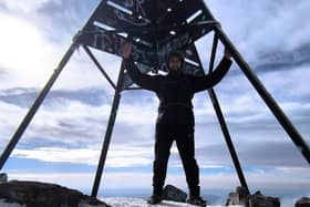 Keen long distance cyclist Jonathan Haworth is riding from Africa to England for charity.