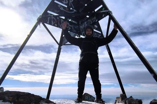 Keen long distance cyclist Jonathan Haworth is riding from Africa to England for charity.