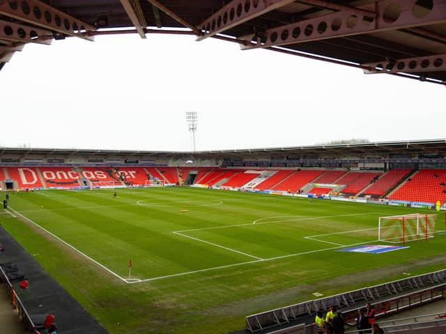 The biggest crowd of the season at home came in the FA Cup against Crystal Palace. Pic: Craig Hawkhead/AHPIX LTD.