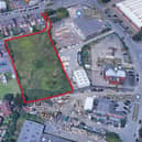 The location of 17 potential homes next to a school in a Doncaster suburb.