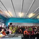 Businesses from across Doncaster came together for the city centre clean up campaign.