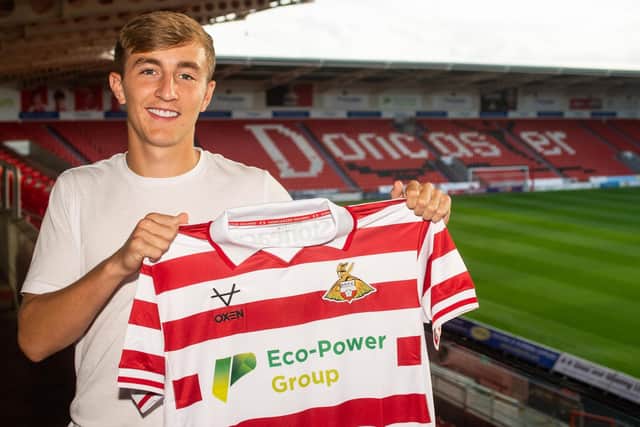 Doncaster Rovers have signed Max Woltman on loan. Photo: Heather King.