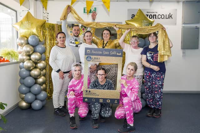 Staff wore pyjamas to raise money for charity