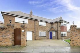The impressive property that has gated entry from Swan Street in the heart of Bawtry.