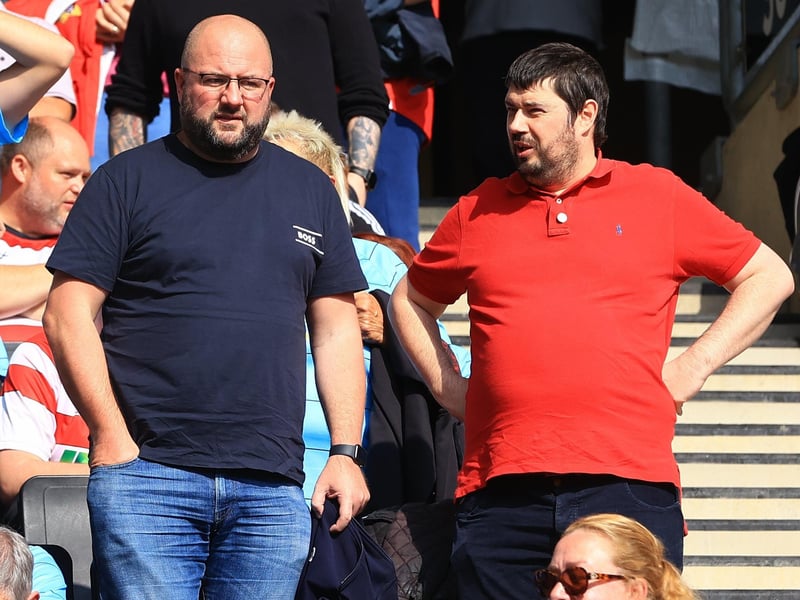 Doncaster Rovers fans backed their side all the way to a fine point at MK Dons.
