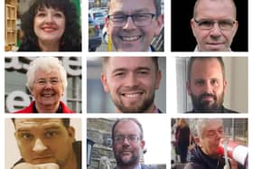 Nine candidates have declared or indicated their intentions to run for mayor of Doncaster. Top, from left, Julie Buckley (Green), Nick Fletcher (Conservative), Andy Hiles (TUSC). Middle, from left Ros Jones (Labour), Alexander Jones (Reform UK), Andrew Walmsley (Yorkshire Party). Bottom, Richard Vallance (Independent), Frank Calladine (British Democrats), Doug Wright (Health and Social Care Party).