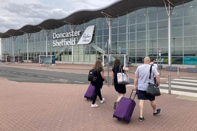 Doncaster Sheffield Airport before its closure.