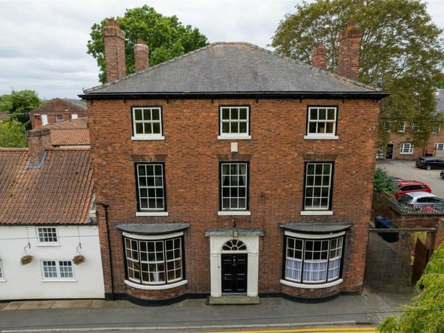 A front view of the Grade ll listed property.
