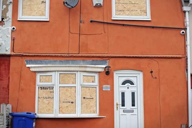 House in Edlington, that has been subjected to Vandalism. Picture: NDFP-11-01-22-HouseVandalism 4-NMSY