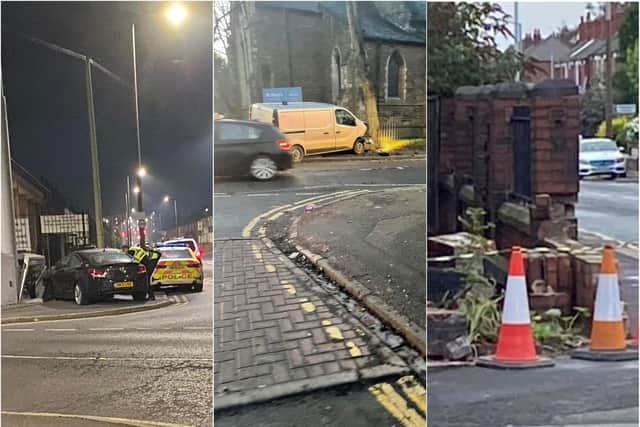 All three churches in Beckett Road have been smashed into by vehicles in recent months.
