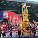 Ted Sharman-Lowe played every league game as Rovers sealed the League Two title last season.