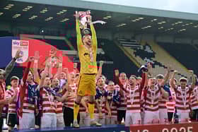 Ted Sharman-Lowe played every league game as Rovers sealed the League Two title last season.