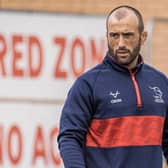 Doncaster Knights head coach Steve Boden. Photo: John Ashton
