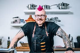 Deaf celebrity Punk Chef, Scott Garthwaite