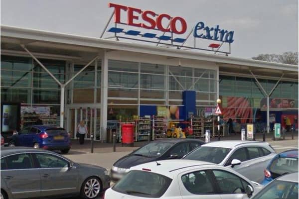 Tesco Extra stores will close at 7.45pm on Sunday.