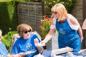 Yorkshire Cancer Research's Leeds Volunteer Group regularly host tea parties in aid of the charity